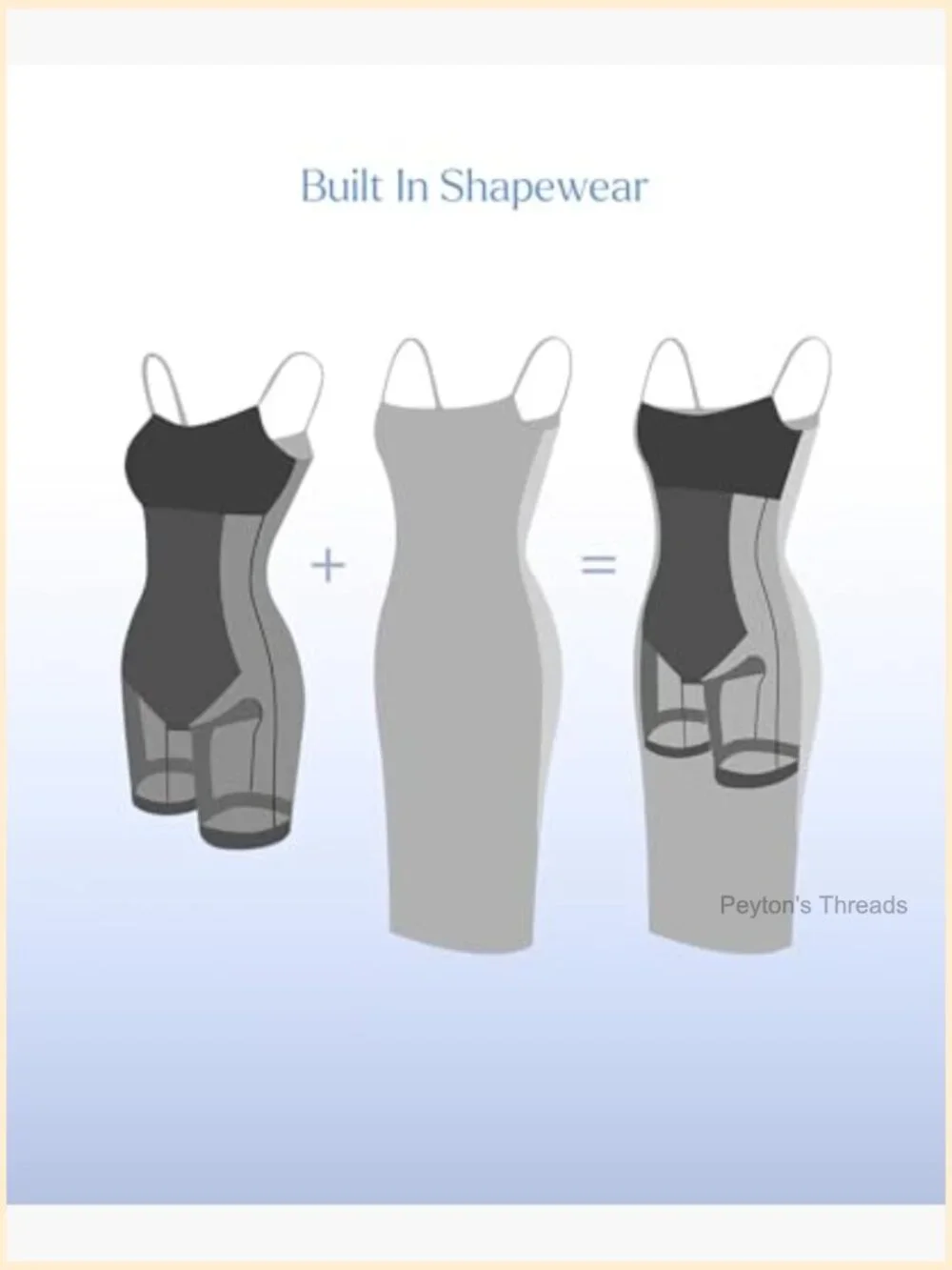 Built-in Bra Bodycon Maxi Shapewear Dress Strapless Tube